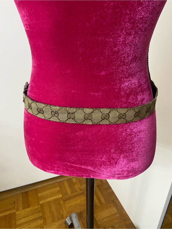 Vintage authentic gucci adjustable belt main image 8